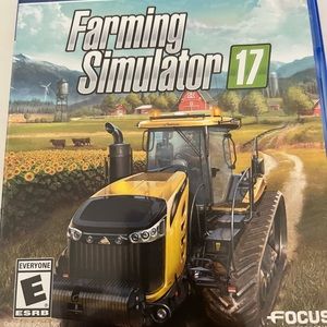 Ps4 farming simulator 17 video game like new